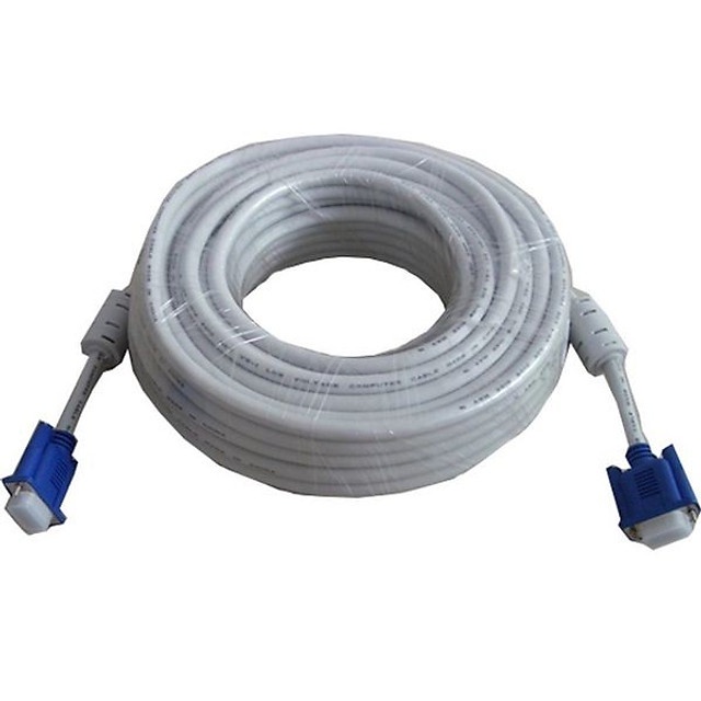 Dây VGA 20M màu trắng