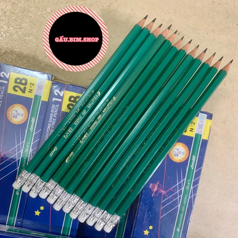 [Giá Sỉ] Bút Chì Centa 2B (Hộp 12 chiếc)