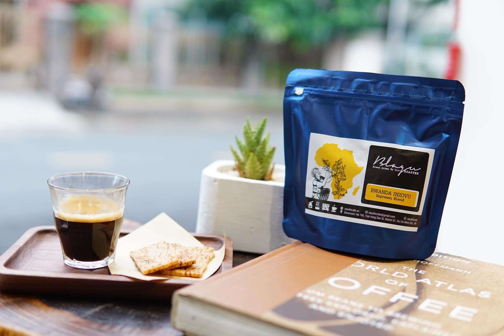 [HCM]CÀ PHÊ BLAGU HẠT RANG RWANDA INZOVU MEDIUM ROAST 300G