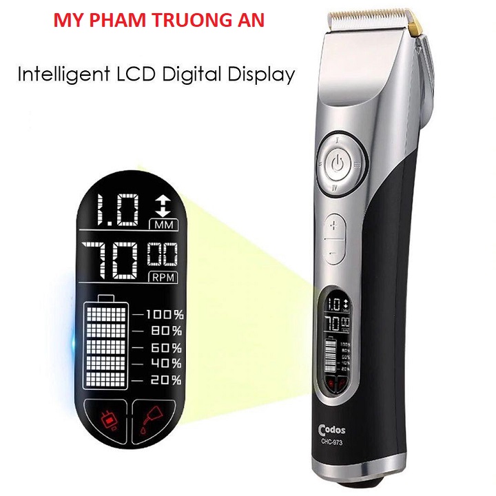 Tông Đơ Cắt Tóc Cao Cấp Codos CHC 973 Chuyên Nghiệp