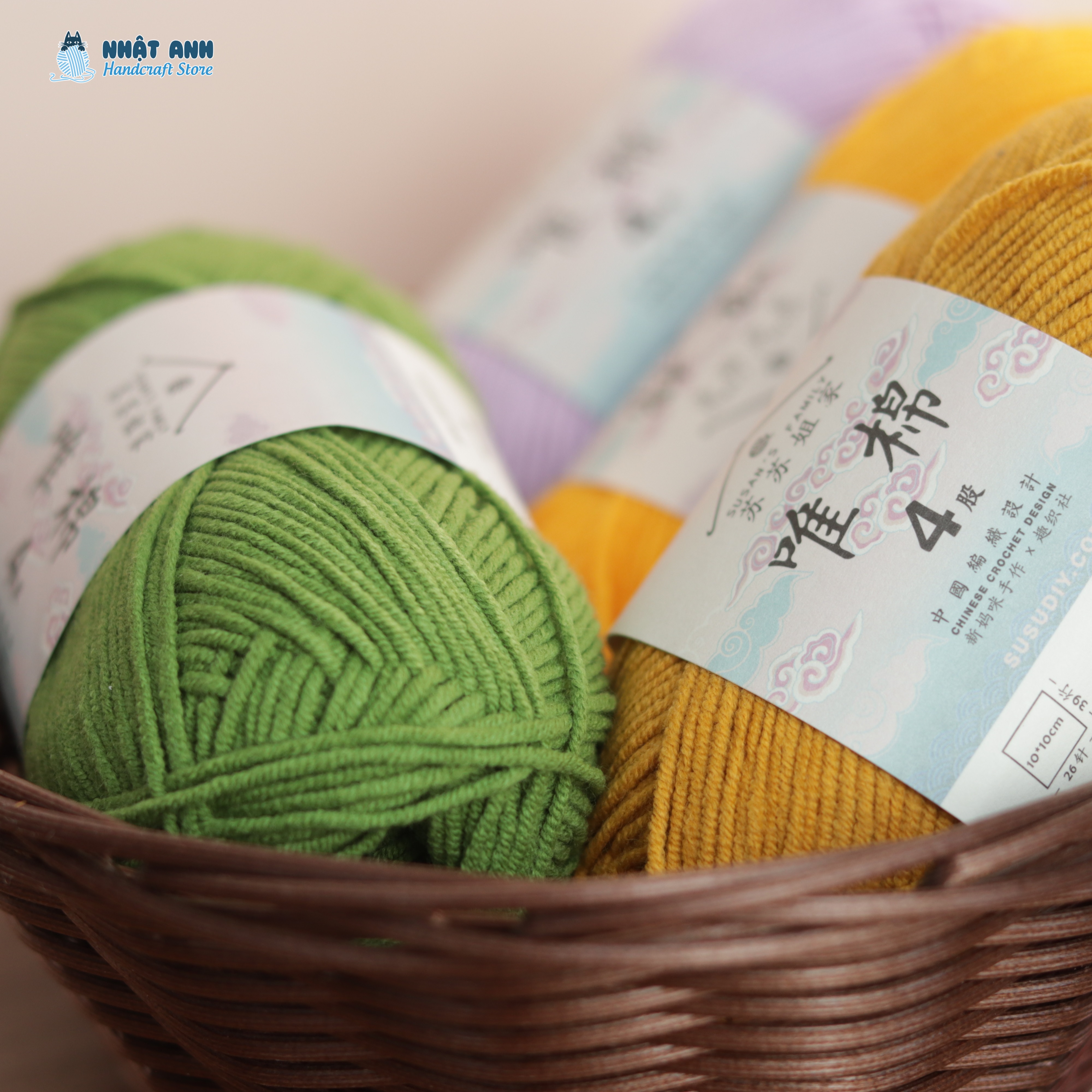 Len Susan’s Family 4 (mã 01-40) cuộn 50g