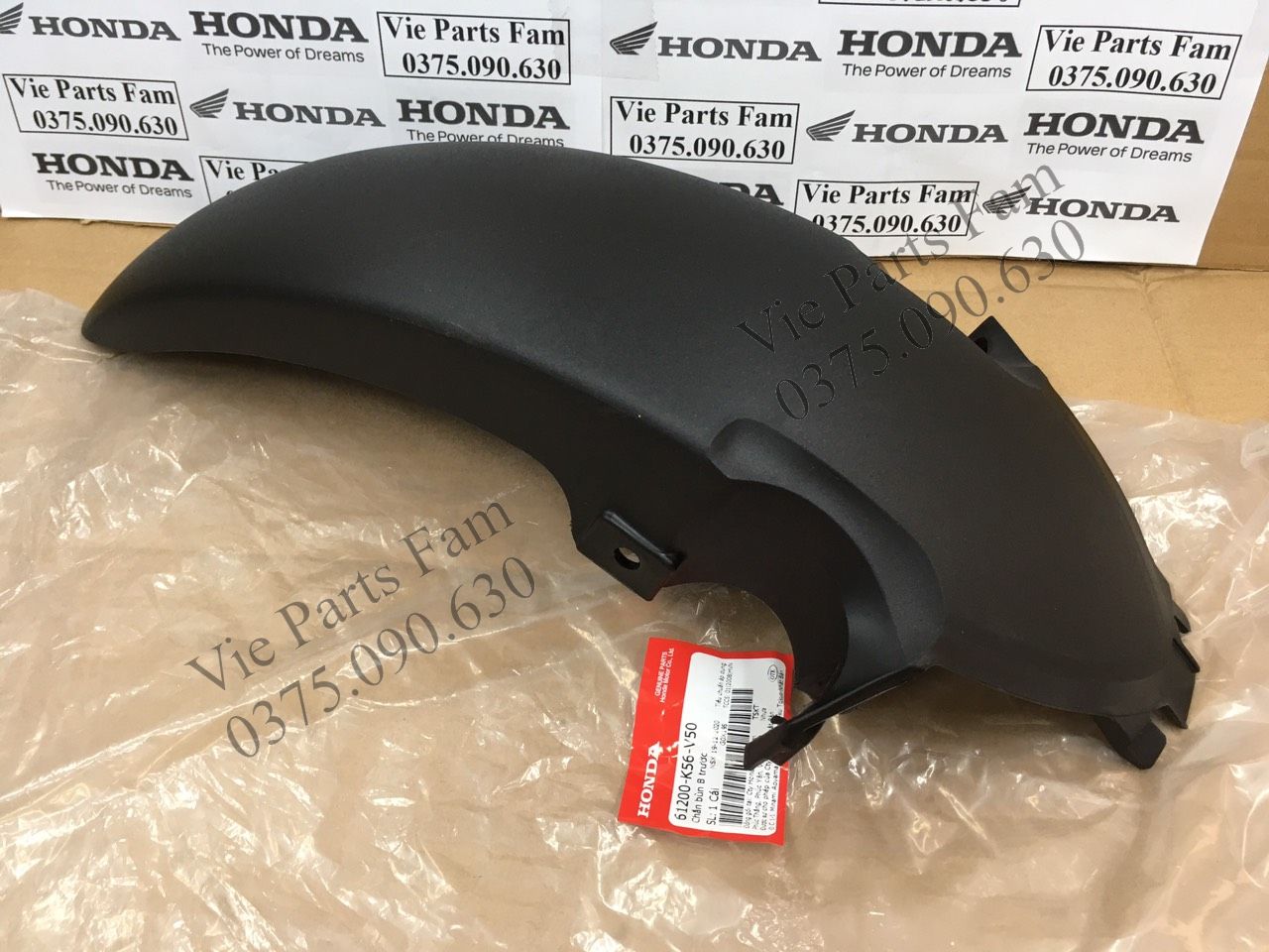 Dè chắn bùn trước xe Winner X  hàng din Honda 100%