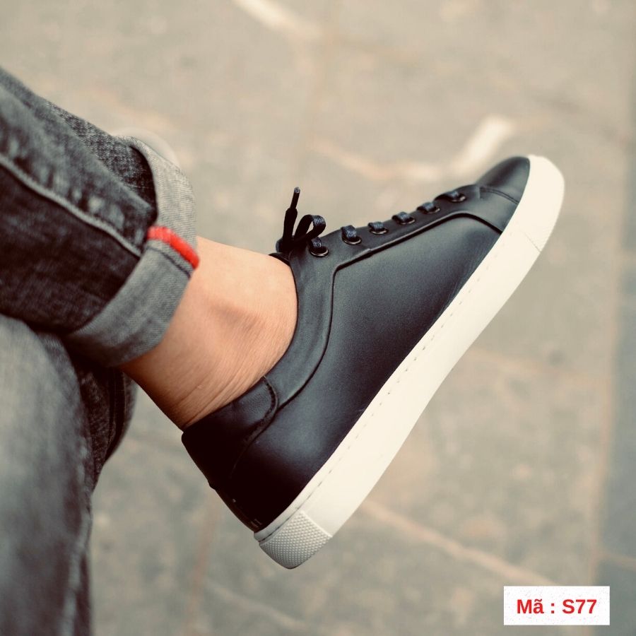 Giày Sneaker Da Bò Xịn Cao Cấp