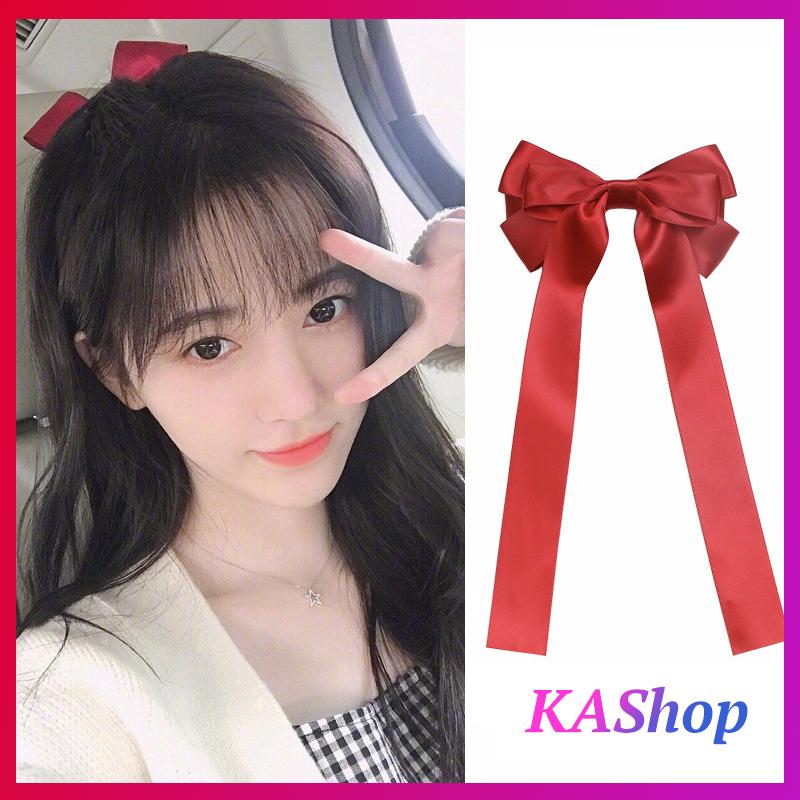 [HCM]Kẹp tóc nữ Phối thắt nơ ruy băng XINH XINH style Hàn Quốc - KAShop