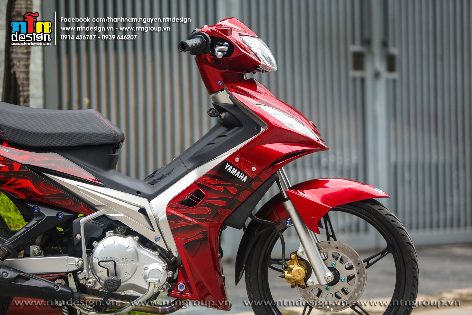 Chi tiết Yamaha Exciter 135 được độ dàn vỏ carbon  Xe thể thao