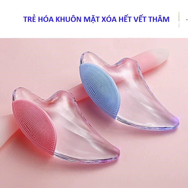 Thanh Lăn Massage Mặt Đá Lạnh Hình Cá Giảm nọng mỡ trên mặt, giúp mặt V-line hơn - BUM STORE