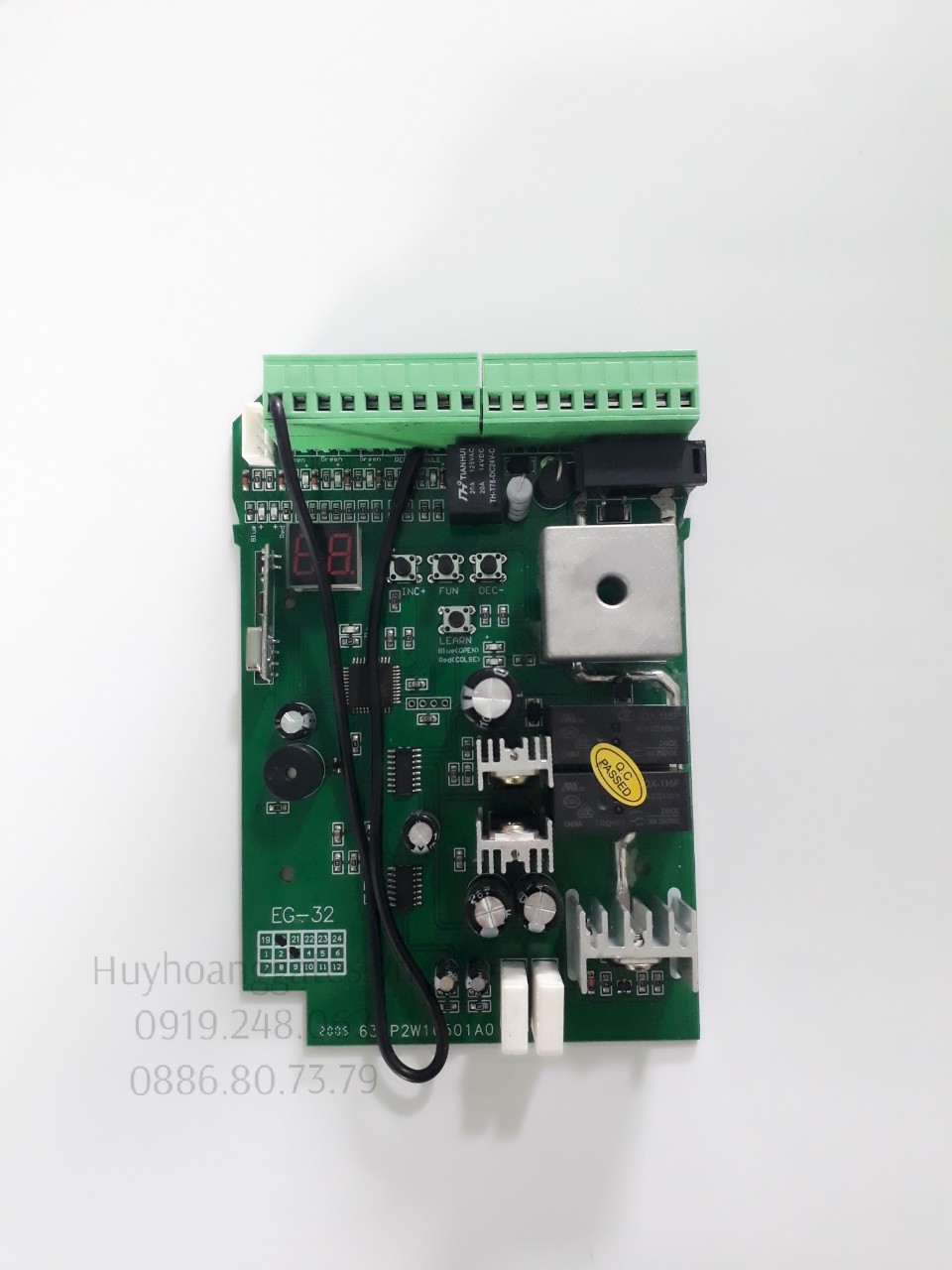 BOARD MẠCH ĐỀU KHIỂN 24V CHO CỔNG TRƯỢT, CỔNG LÙA