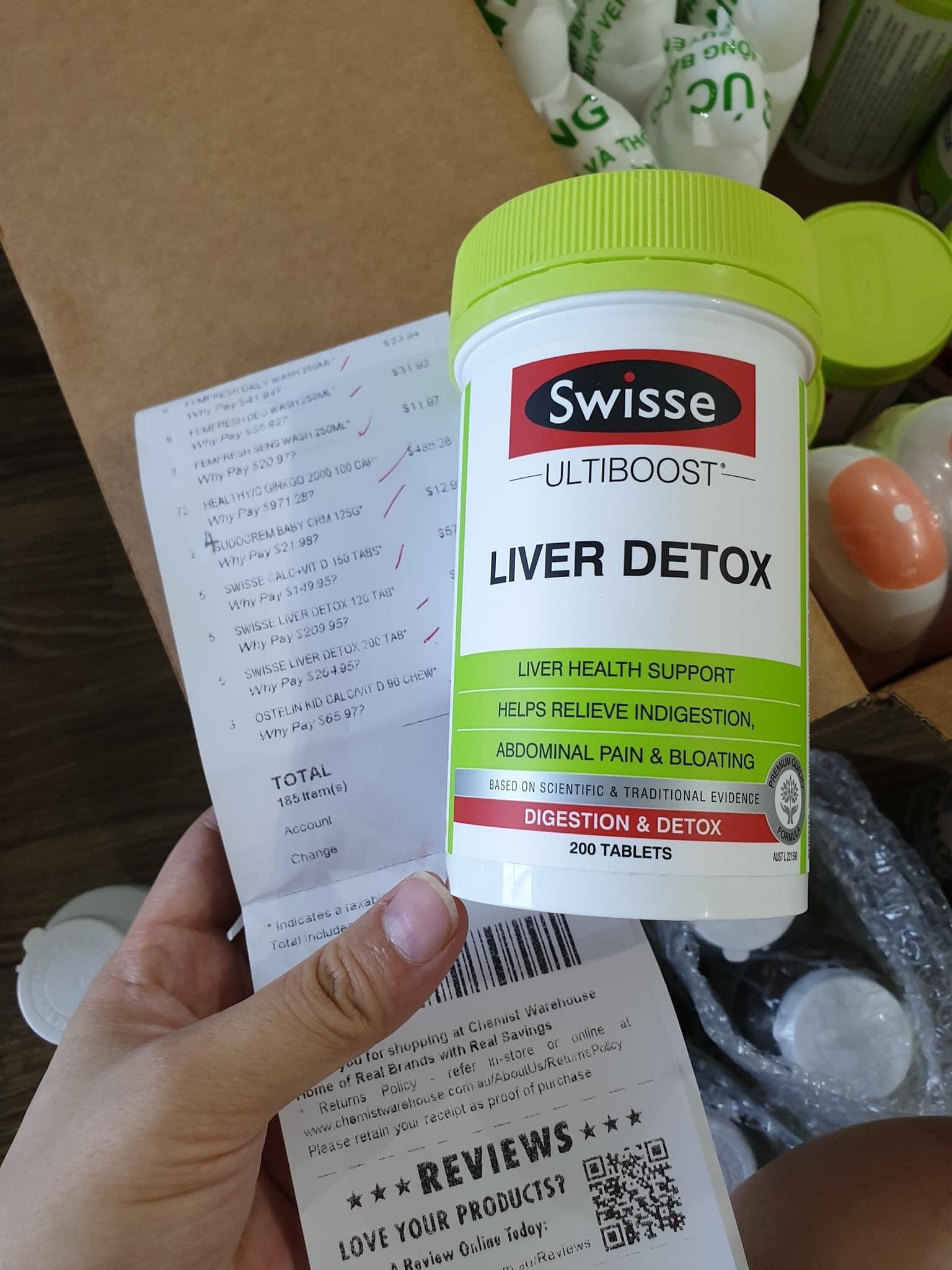 GAN SWISSE LIVER DETOX 200 viên