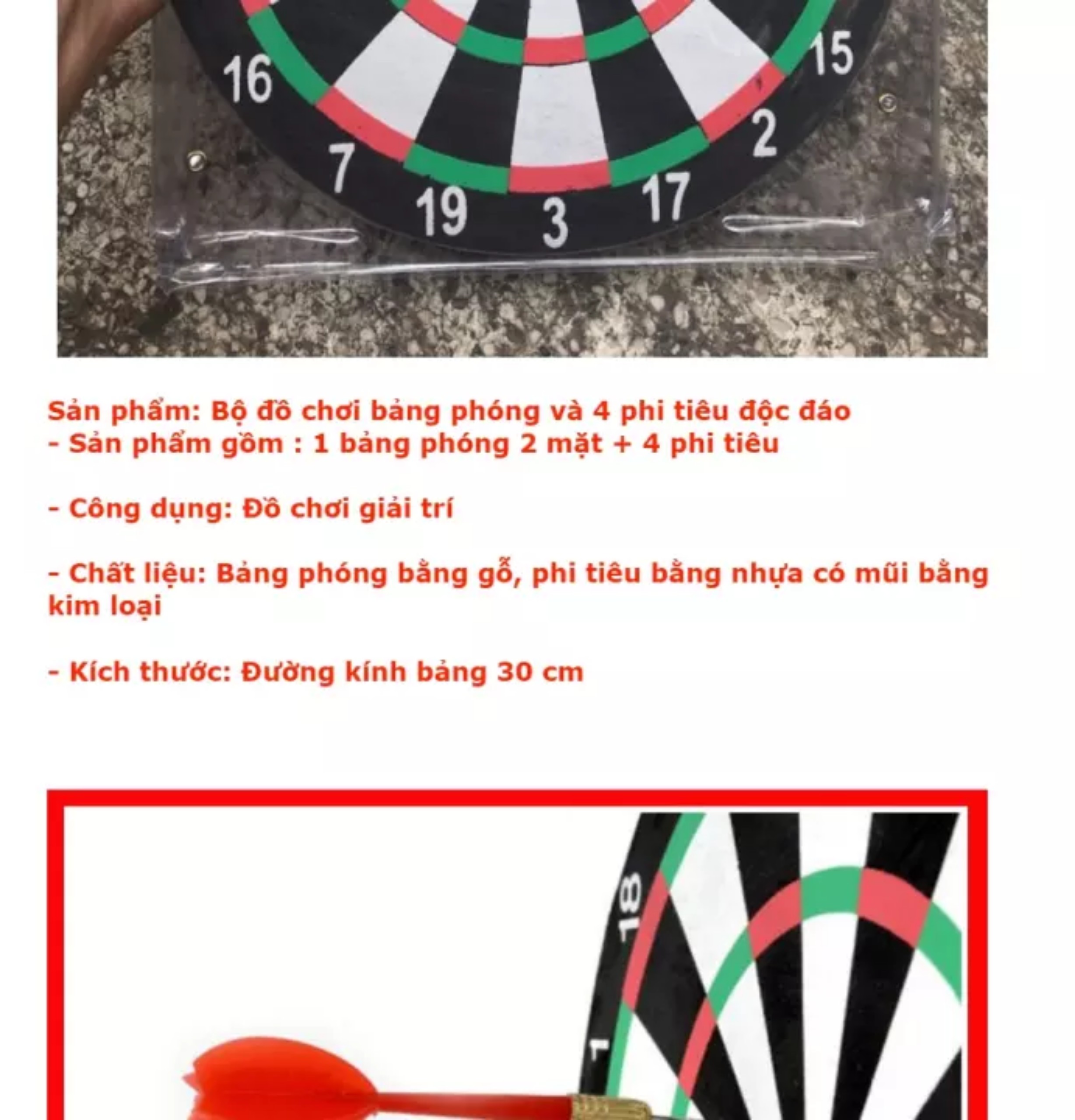 Bộ phóng phi tiêu Dart Game