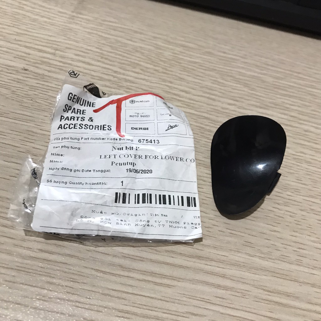 Nắp Bịt Tay Lái Sprint, Primavera (Chính Hãng)