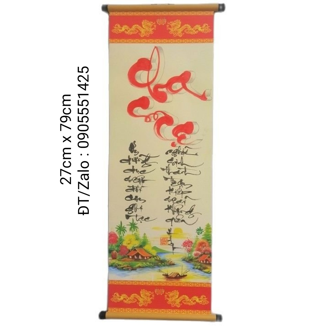 Tranh thư pháp.Thư pháp cha mẹ. Quà tết. Quà xuân.