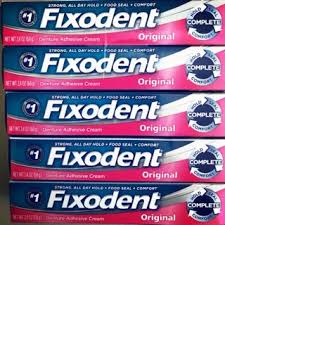 Keo dán hàm giả Fixodent 68g
