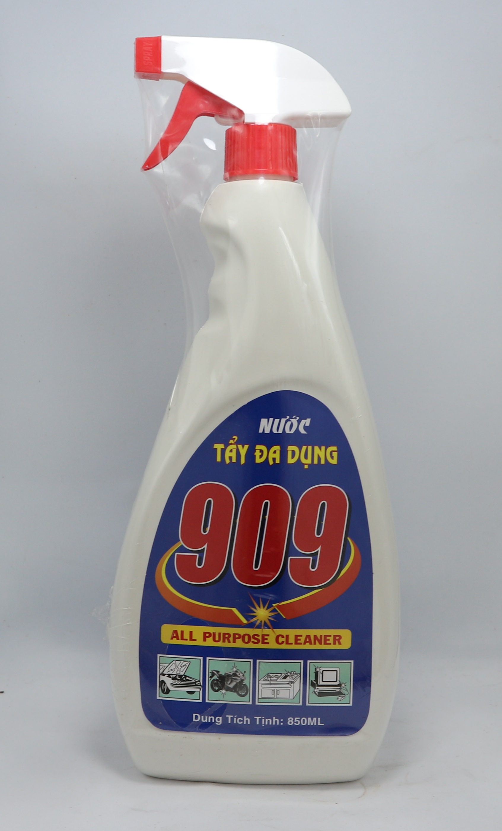 Nước tẩy đa dụng 909 làm sạch mọi chất bẩn