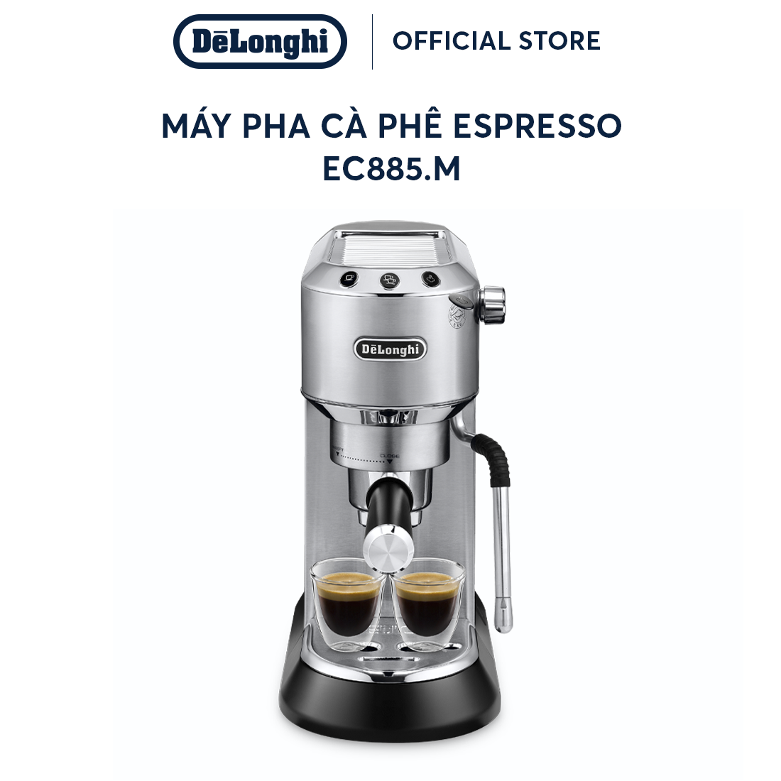 Máy pha cà phê DeLonghi Dedica Duo EC890 | Arte EC885– Chính hãng, pha Espresso Cappuccino tại nhà