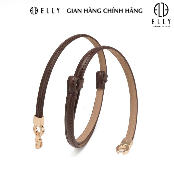 [Brand Day] Dây thắt lưng nữ cao cấp da thật ELLY – ED71
