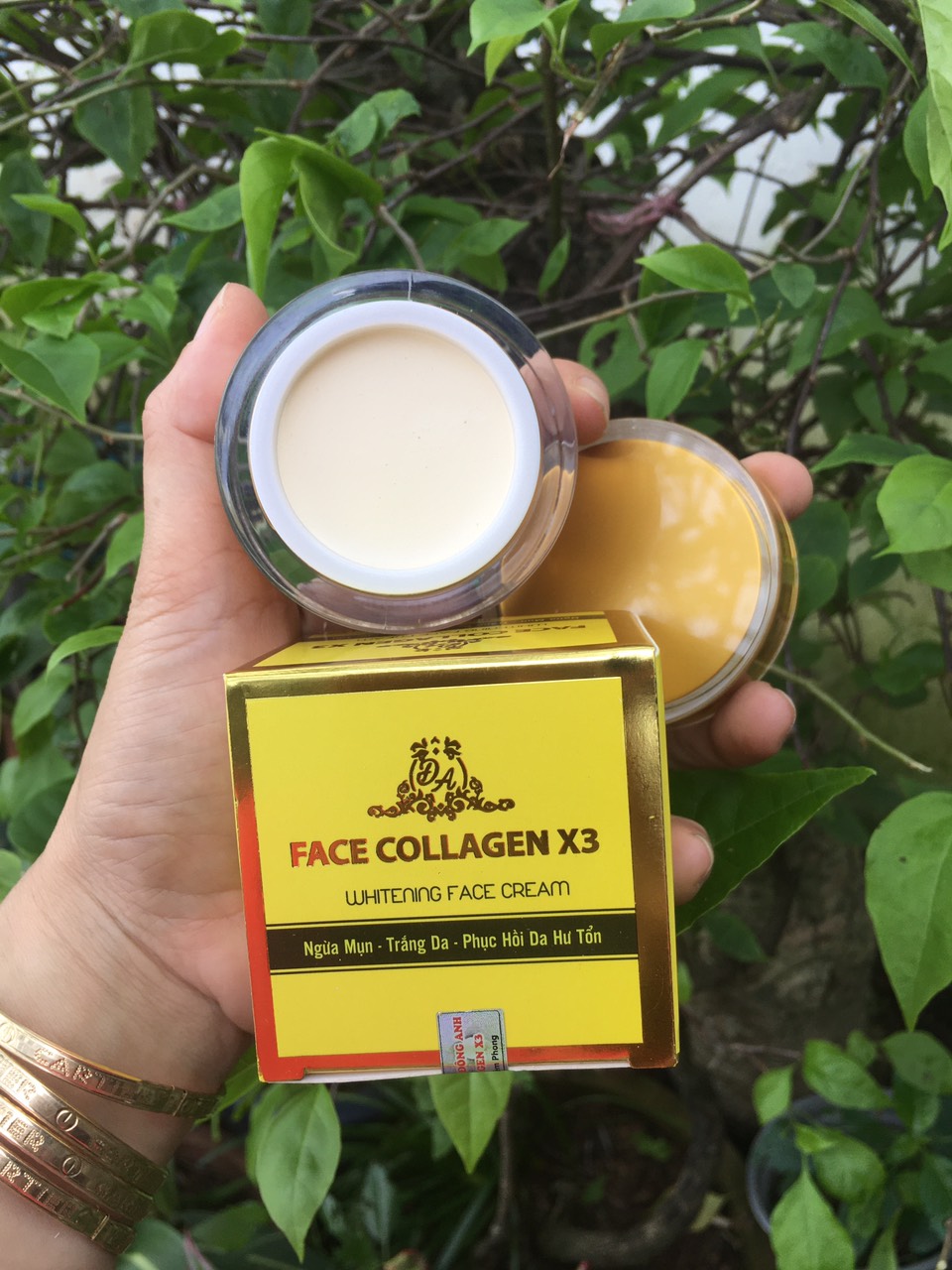 Kem face collagen x3