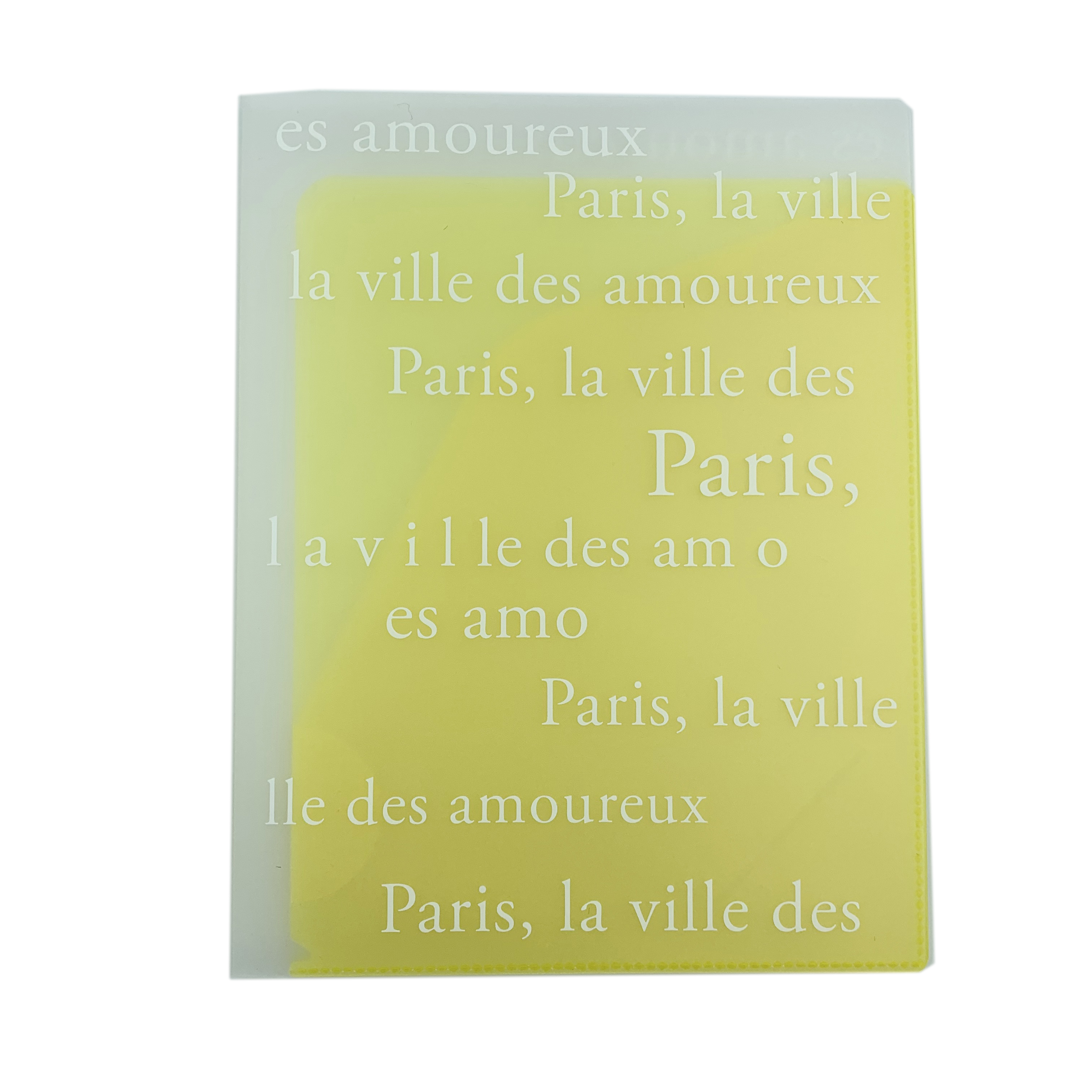 Double A Bìa Nhiều Ngăn -  Mẫu Paris (2 Cái)