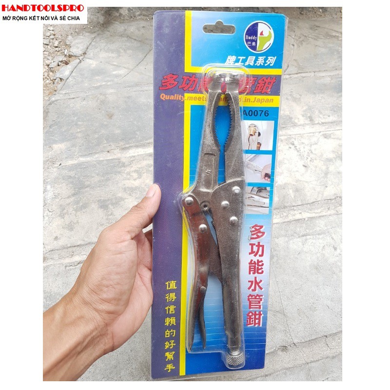 Kìm bấm mở ống nước buddy a0076
