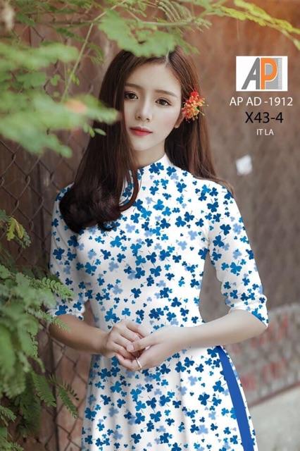 [HCM]Vải áo dài 3D