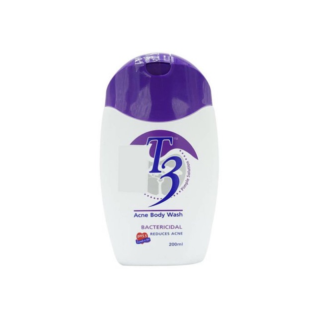 T3 acne body wash- sữa tắm mụn lưng 200ml