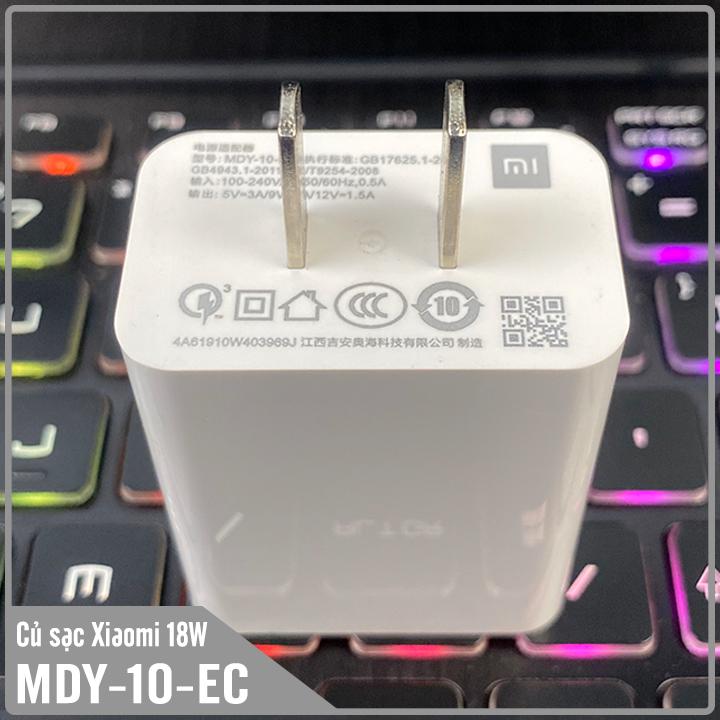 Củ sạc Xiaomi 5v2a 10W MDY-09-EK - Trắng