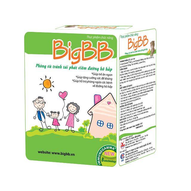 BigBB Xanh – Trẻ Ăn Ngon, Khoẻ Đường Hô Hấp