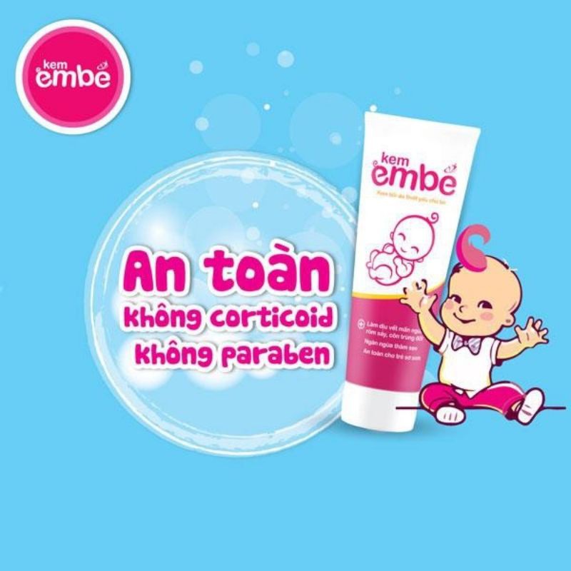 [HCM]Kem Em Bé - hết mẩn ngứa rôm sảy  côn trùng đốt thâm thẹo (an toàn cho trẻ sơ sinh)