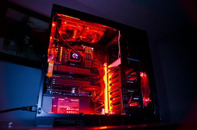 Fan Led 33 Bóng Đèn Led 12cm Làm Mát Cho Case Máy Tính