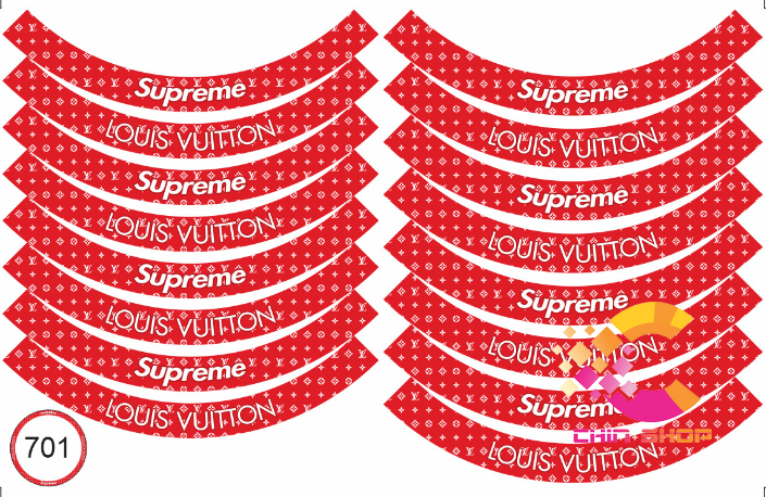 Tem dán vành bản to Supreme (MS 701)
