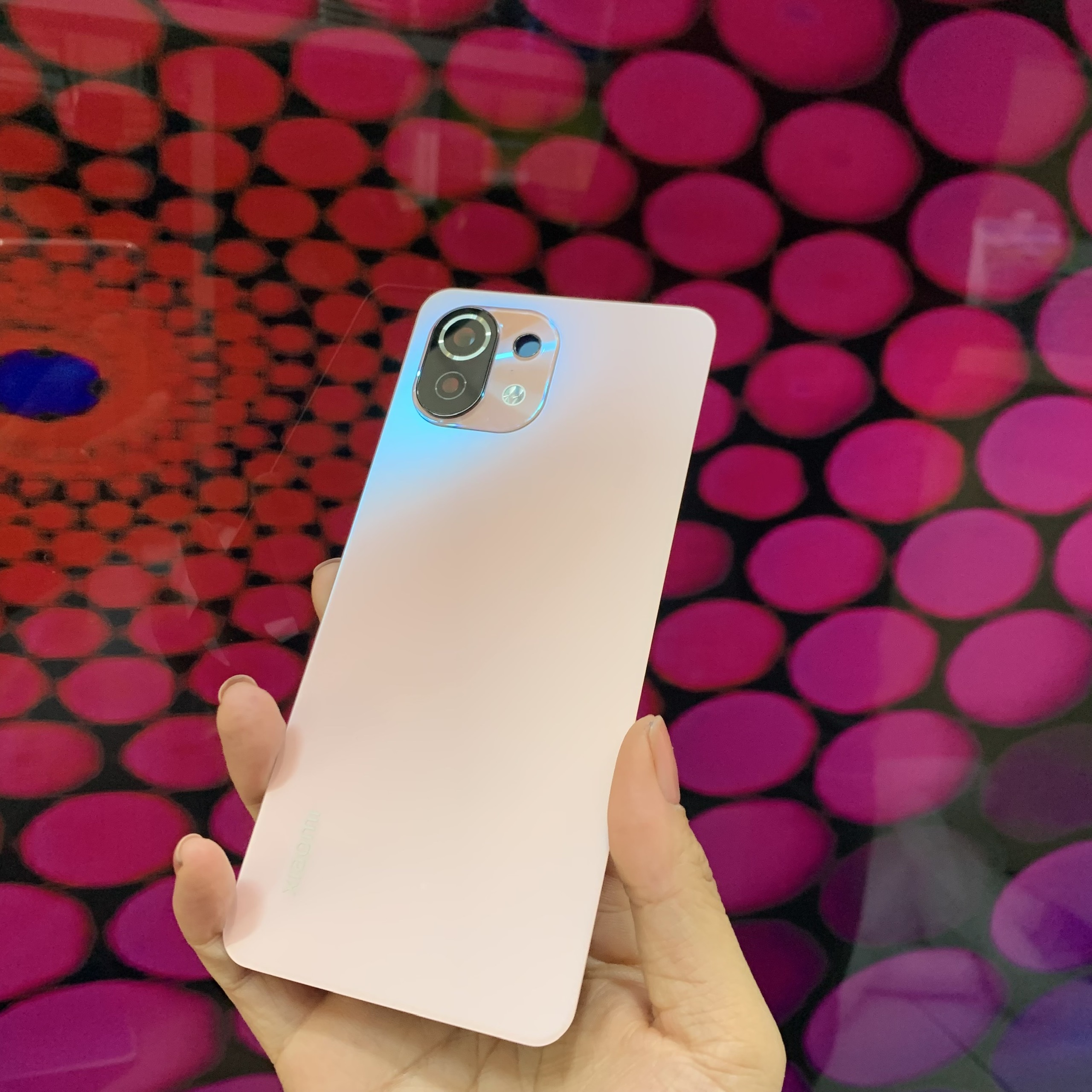 Lưng liền kính Camera Xiaomi 11 Lite 4G / 5G ( Zin ) Tặng kèm leo dán dán 15ml
