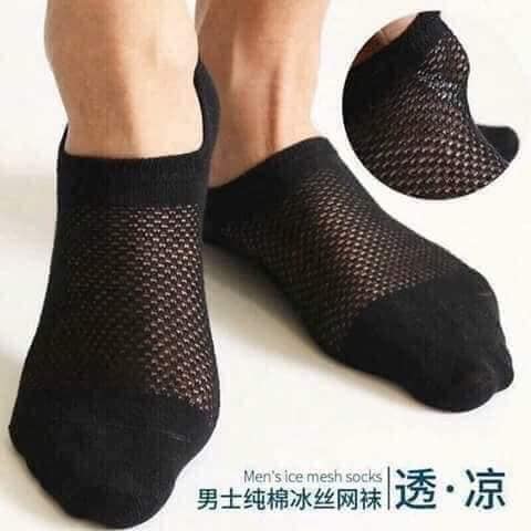 COMBO 2 đôi TẤT LƯỚI NAM THÔNG HƠI SIÊU MÁT