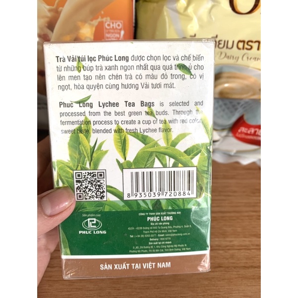 Trà Vải Phúc Long- (50gx25 gói)
