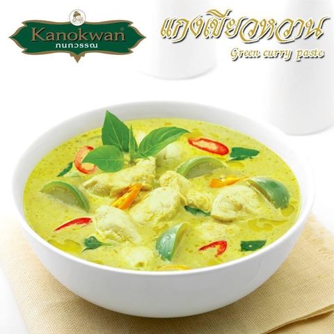 [Date 2026] Cà ri xanh 50g Kanokwan Thái Lan