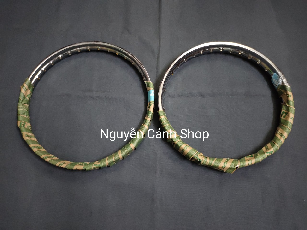 cặp niềng xe win 100 xi ken sáng bóng