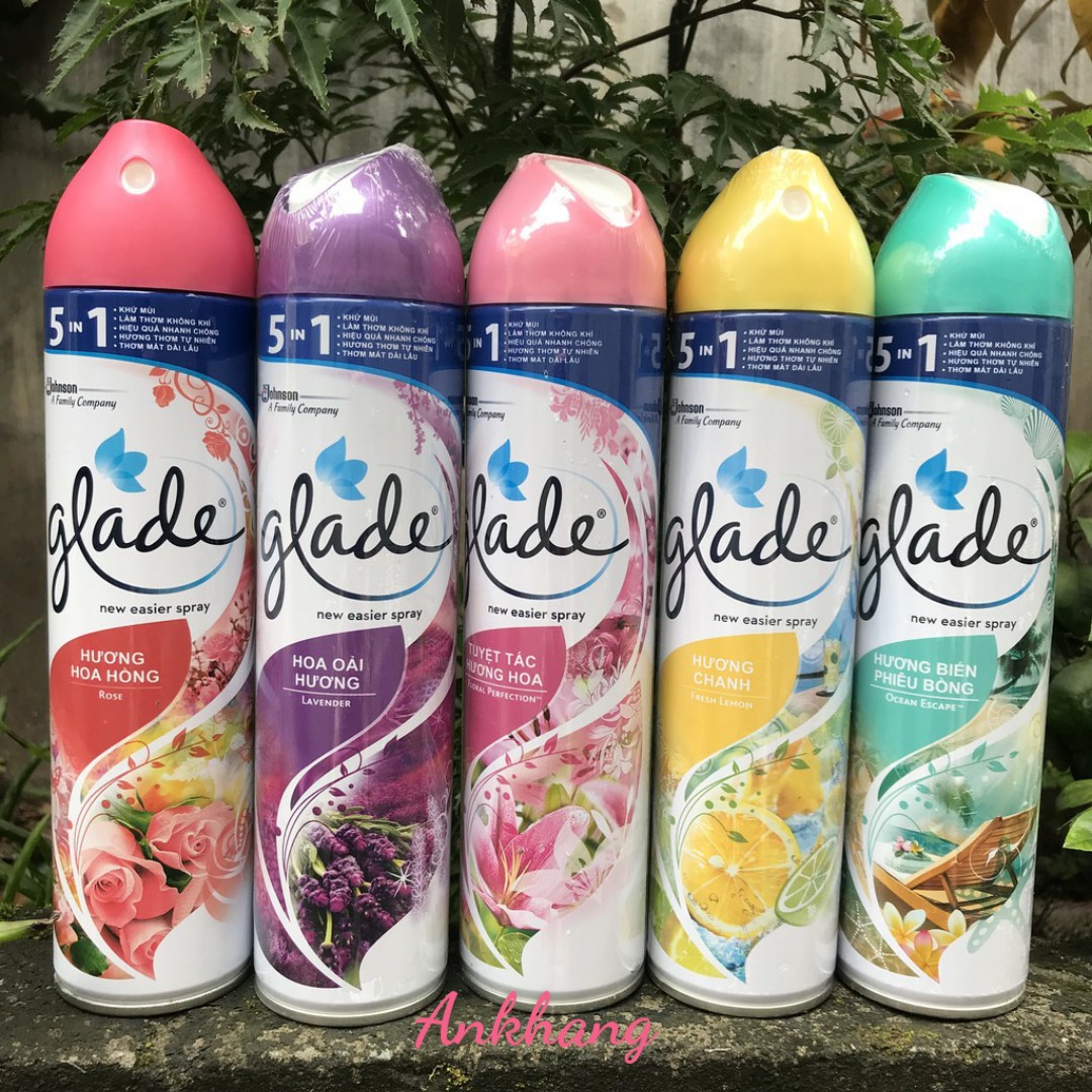 Xịt phòng Glade hương chanh - Lemon 280ml