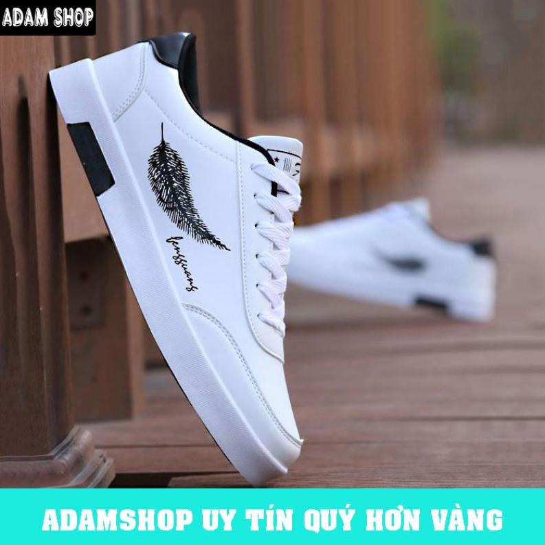 Giày sneaker nam hàn quốc 2020 da PU cao cấp, đế đúc nguyên khối (Giá Cực Shock) - ADAM SHOP(AD07) giá rẻ