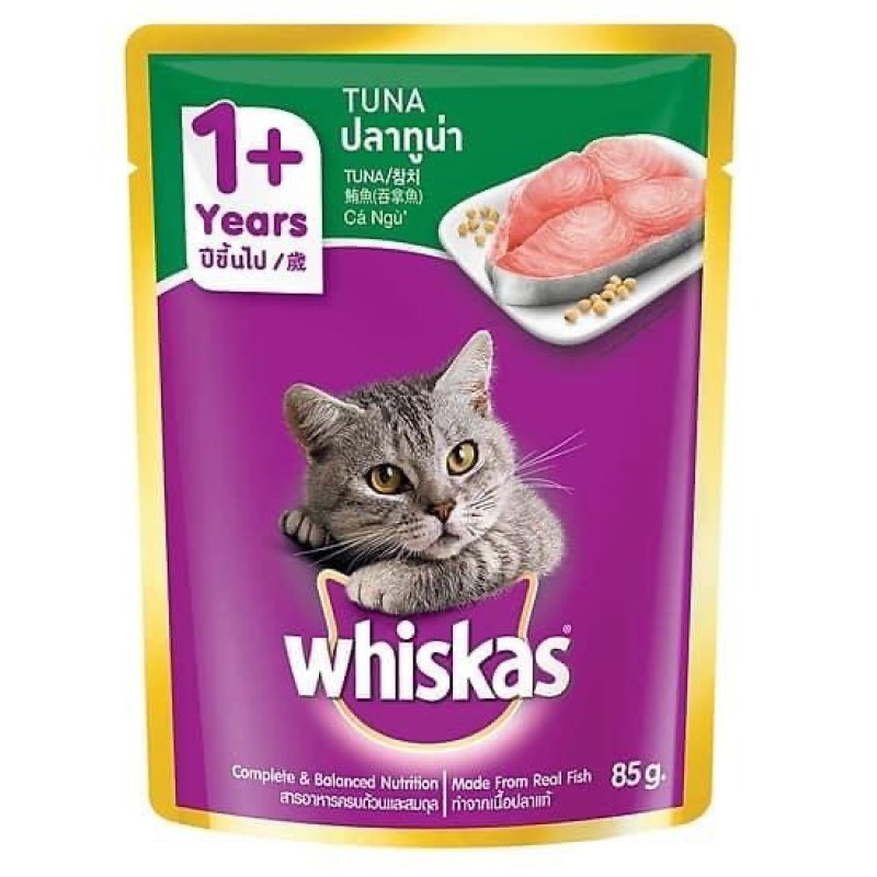 Patê Whiskas Thức Ăn Cho Mèo Nhiều Vị Thơm Ngon Mua Nhiều Mix Combo Siêu Tiết Kiệm