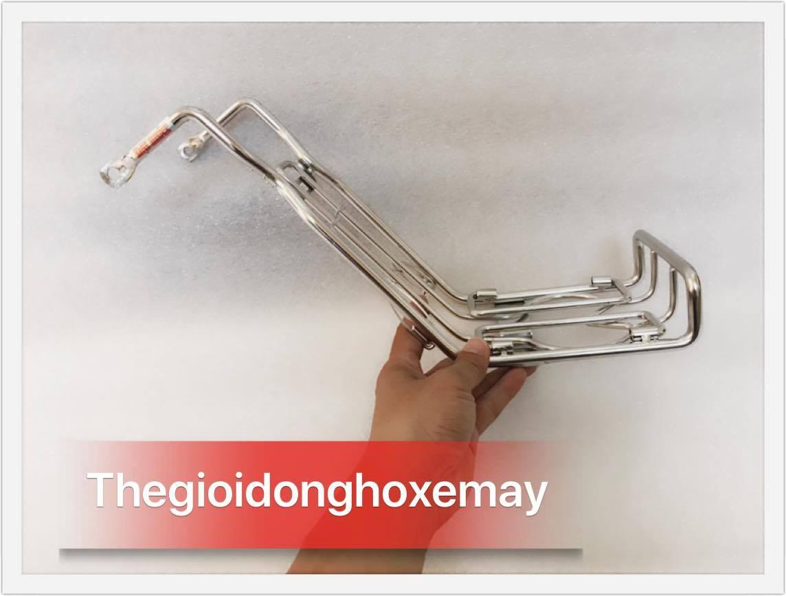 Baga giữa inox Yamaha Sirius- Xăng cơ