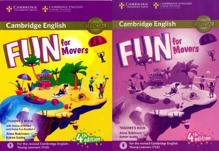 Sách luyện thi Fun for Movers/ chuẩn Cambridge