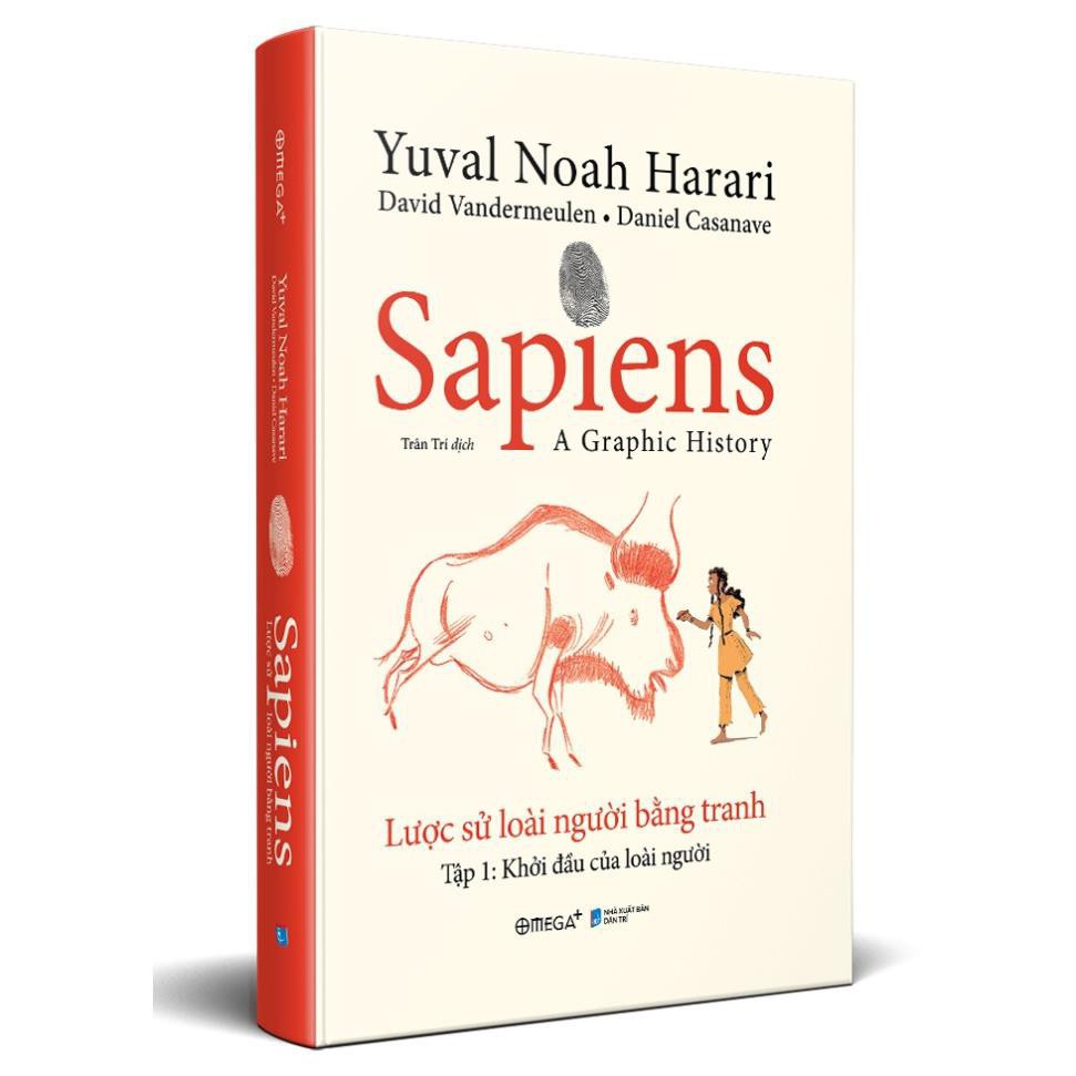 Sách - Sapiens: Lược Sử Loài Người Bằng Tranh - Tập 1 (Bìa Cứng)