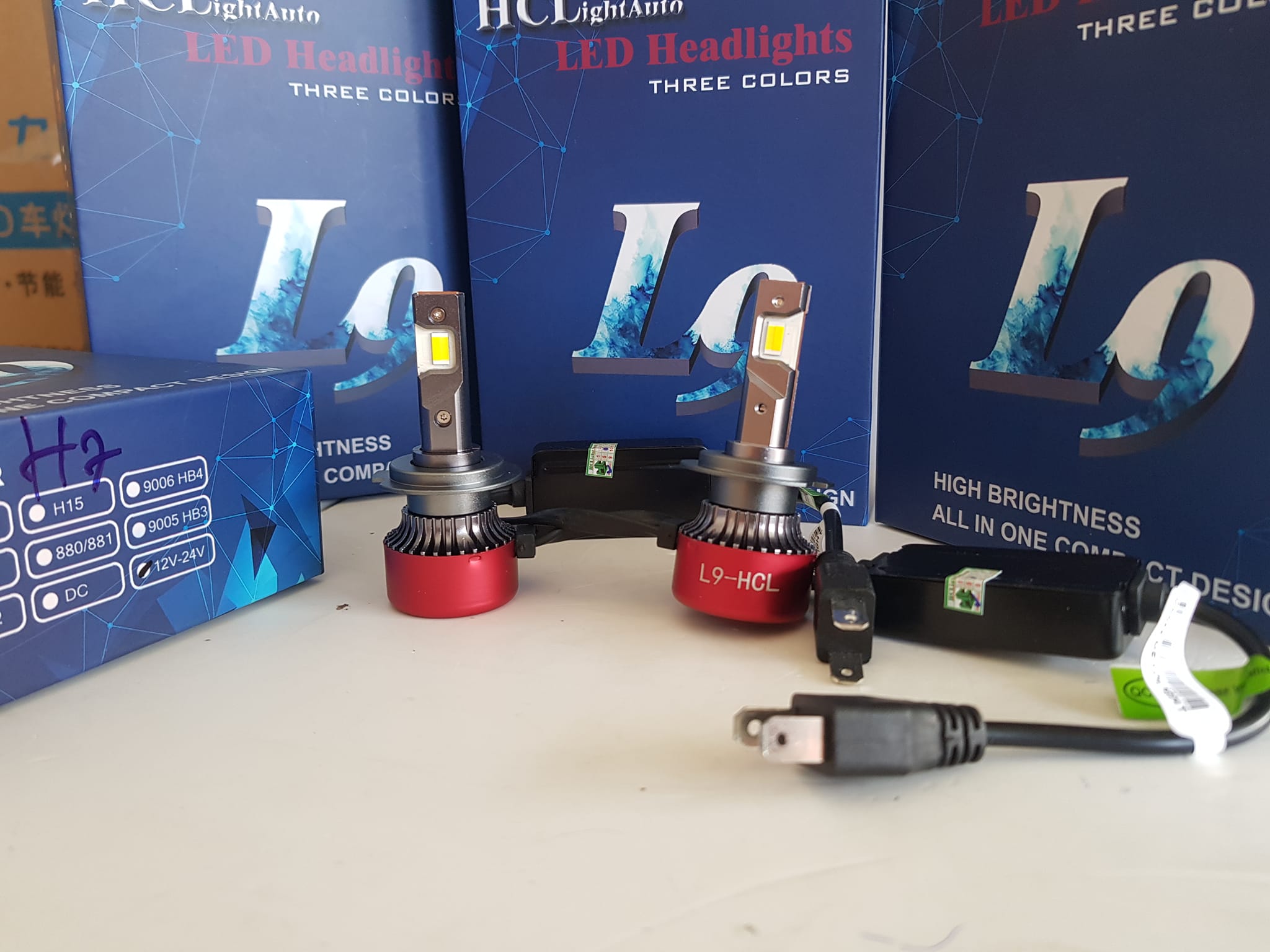 Led l9 3 màu chân h7