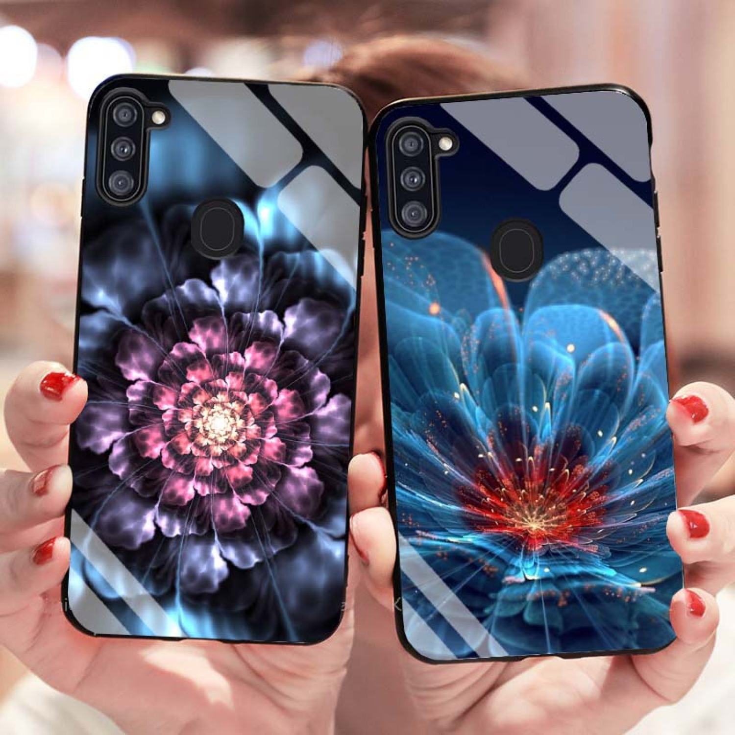 Ốp Samsung A11, M11 Lưng Kính Cường Lực Mới ƞhất