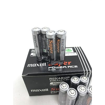 PIN MAXELL 3A HỘP 40 VIÊN HÀNG CÔNG TY