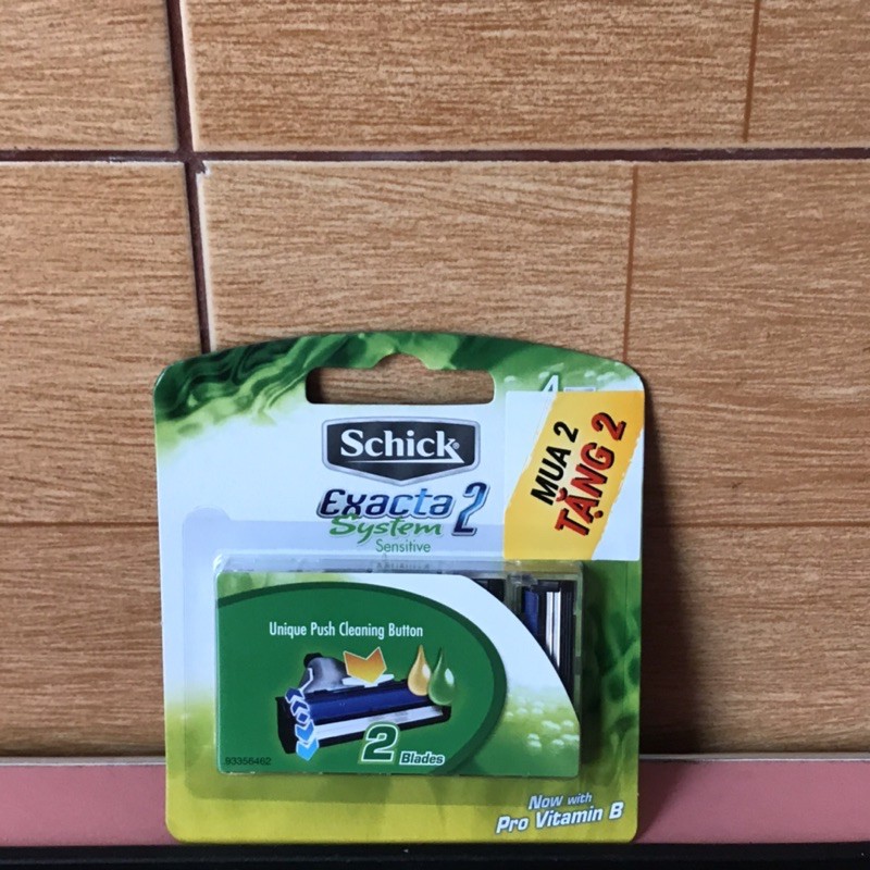 Bộ 4 lưới dao Schick Exactra 2 System