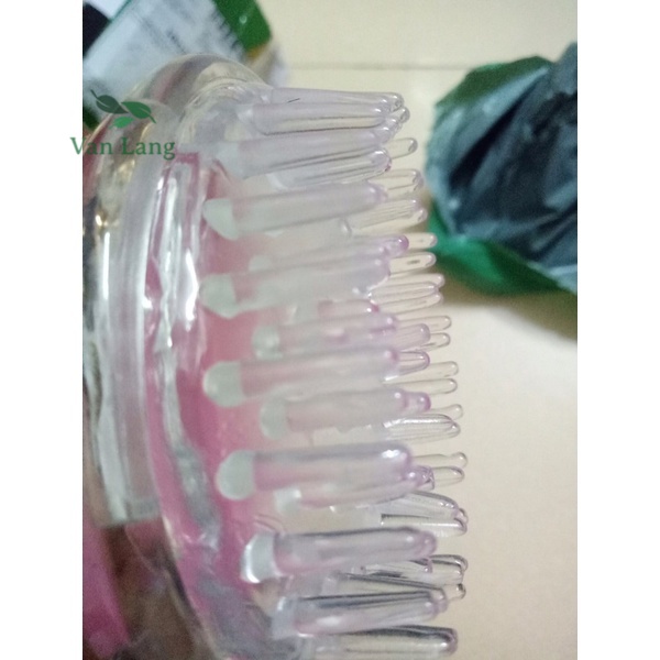 Lược gội đầu massage da đầu đa năng bằng silicon