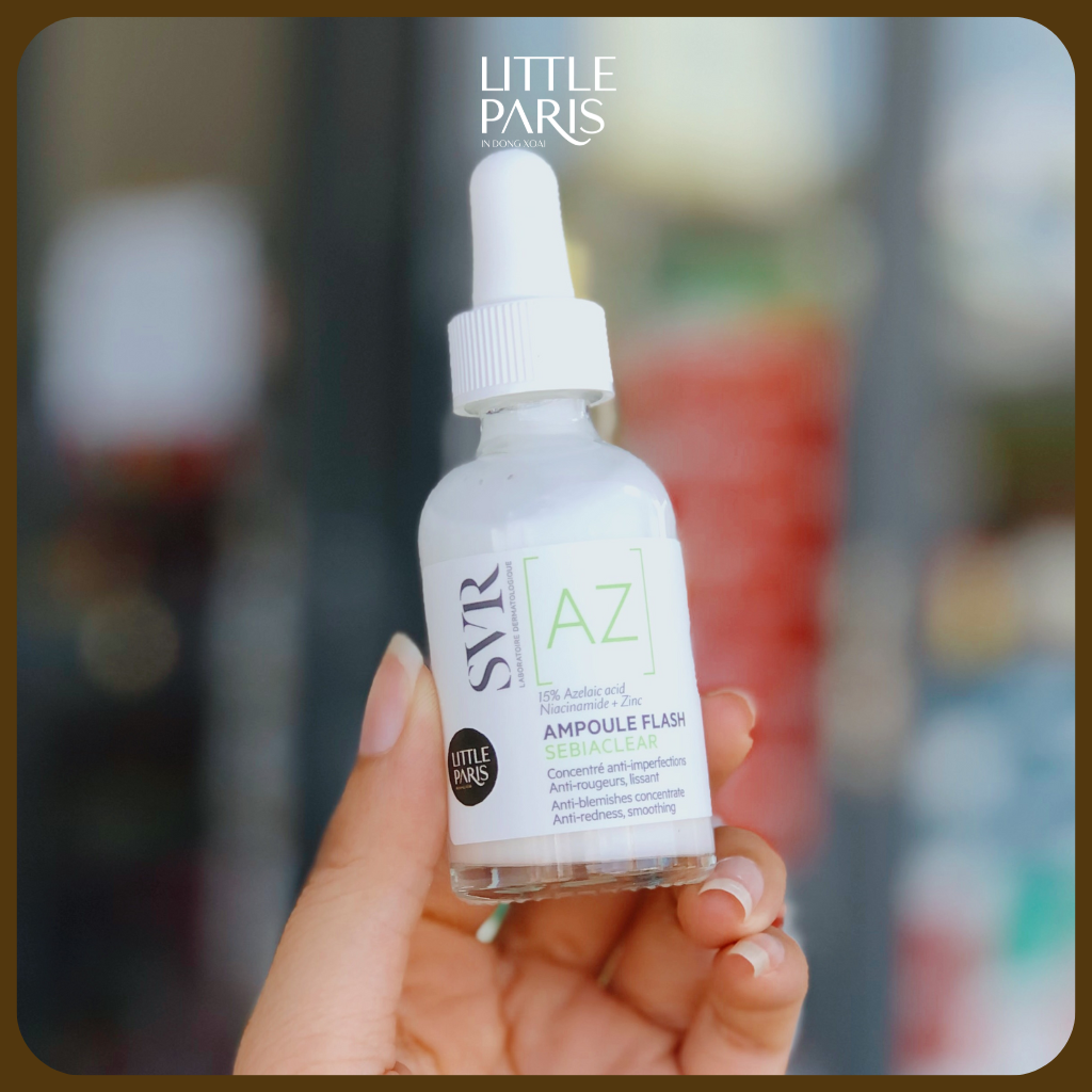 Tinh chất SVR Sebiaclear AZ Ampoule Flash Giảm Mụn Giảm Thâm Đỏ 30ml