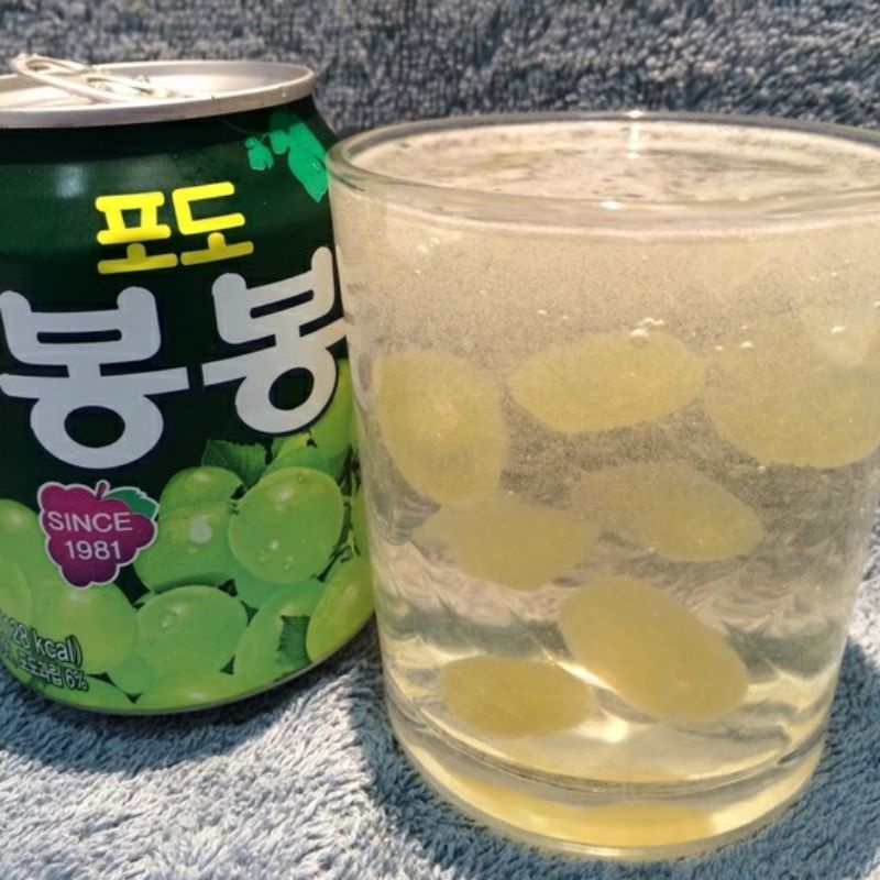 Nước Ep Nho/Lê Hàn Quốc Haitai lon 238ml