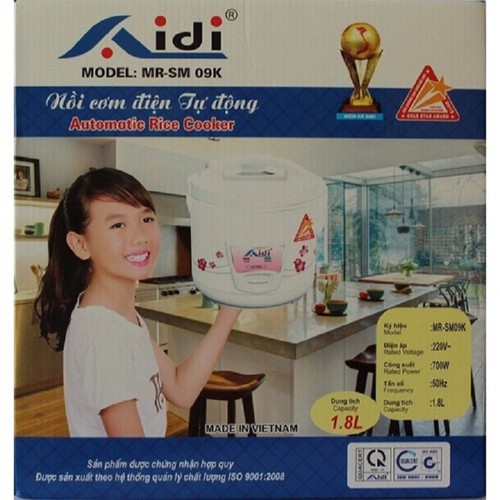 Nồi cơm điện Aidi 1.8L MR-SM 09K