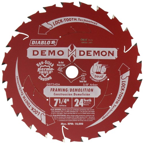 LƯỠI CƯA GỖ Freud D0724DA 185MM