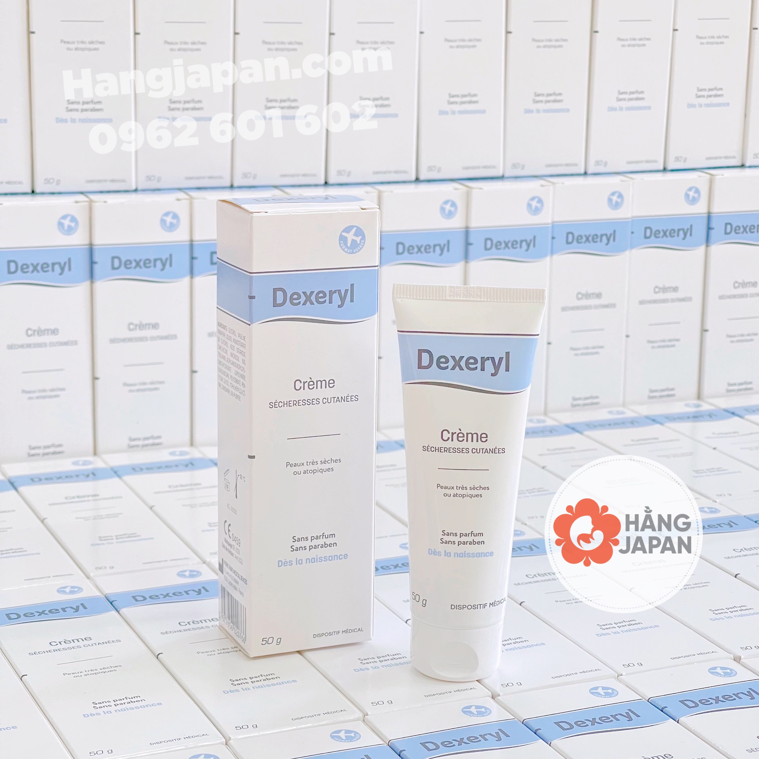 Kem dưỡng ẩm chống nẻ/chàm Dexeryl 50g - Hàng Pháp